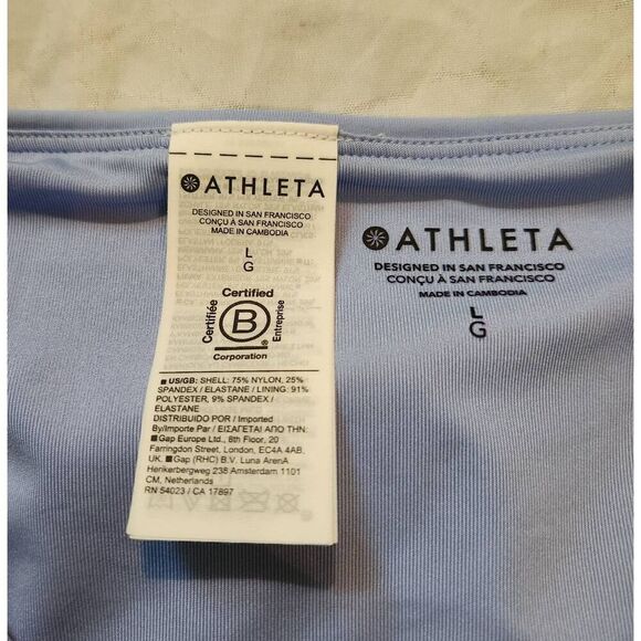 Athleta Clean Full Bikini Bottom Size Large NWT - Picture 3 of 4